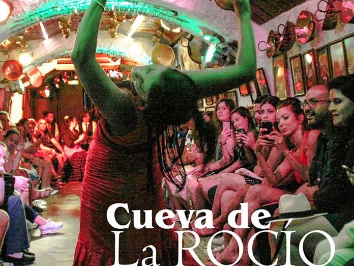 Flamenco-Künstler in einer Höhle im Sacromonte